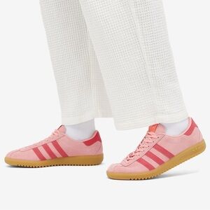 Adidas Women's Pink and Red Sneakers